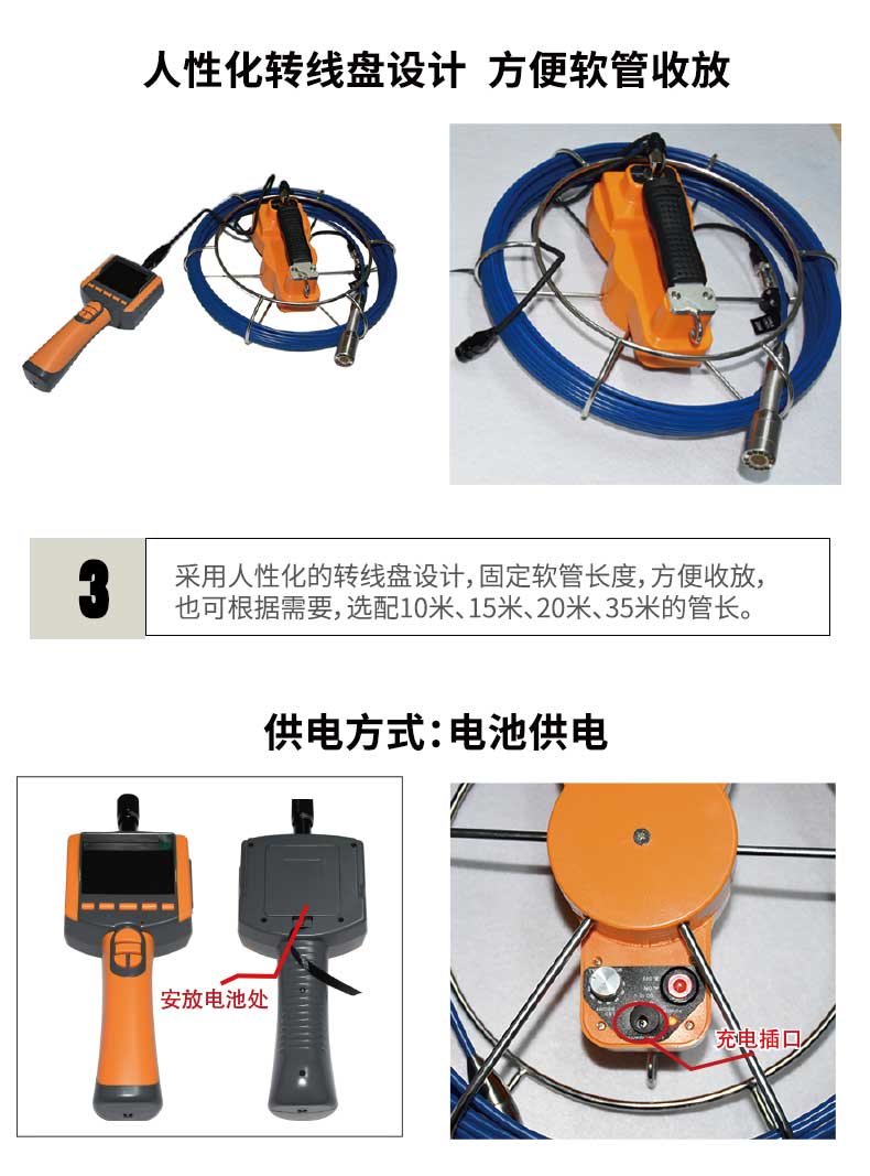 人性化轉(zhuǎn)盤設計方便軟管收放